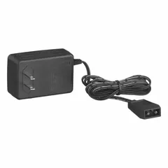 AC charger cord with a two-prong plug rated for 110/120V AC. Designed for use with Streamlight model 88071. Suitable for powering compatible devices in industrial or commercial settings.