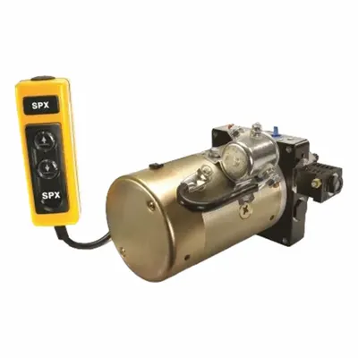 STONE Hydraulic Power Unit DC: 1.2 gpm, 2,500 psi Max. Pressure, 12V DC - Single Acting DC Hydraulic Power Units