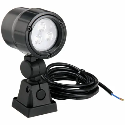 WALDMANN Machine Tool Light: Articulating, LED, 490 lm Max Brightness, 5000K, Screw-Down Base - Articulating Machine Tool Lights