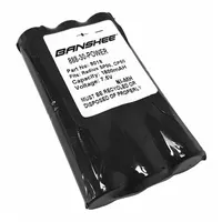 BANSHEE Radio Battery: Fits Motorola, 2,000 mAh, Nickel-Metal Hydride, QMB9008-1800