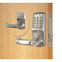 CODELOCKS Electronic Keyless Lock: Keypad, ADA Compliant, Zinc (MPN CL5250-BS)