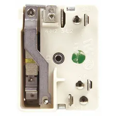 This surface element switch controls the power to the cooktop heating elements on compatible Whirlpool ovens. It is a genuine OEM replacement part for maintaining proper heat regulation during cooking.