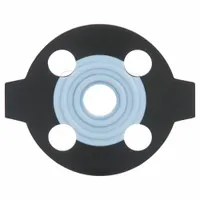 Full Face Flange Gasket: Class 150, EPDM, For 1/2 in Pipe, 5/64 in Thick, 13/16 in Inside Dia, Black (MPN 3114005)