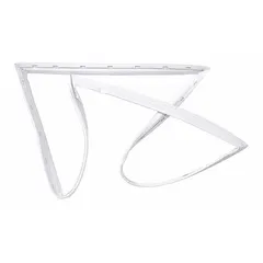 OEM replacement seal for Whirlpool refrigerators and freezers. Used to seal the door or compartment to prevent air leaks and maintain temperature.