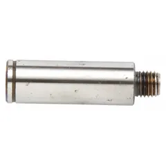Genuine OEM drum roller axle for Whirlpool washing machines and dryers. Supports the drum roller to enable smooth rotation during operation. Essential for maintaining proper tension and alignment in the appliance's drive system.