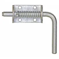 Spring Latch Assembly: Steel, Installation Method Fasteners, 3 in Lg, 1 3/4 in Wd (MPN B2575)