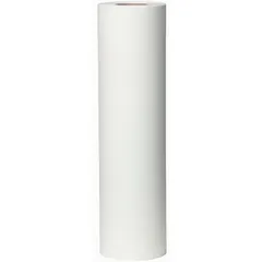 Solid, clear antislip tape in roll form with a coarse 60-grit abrasive surface. 21 mil thickness, chemical-resistant, and UV-resistant for indoor and outdoor use. Meets DIN EN 16165:2023-02. Suitable for slip prevention on floors, ramps, and stairs in heavy traffic areas.