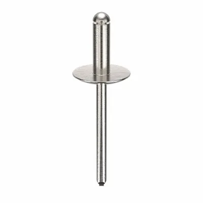 POP AVDEL AD66ABSLF200 Large Flange Blind Rivet - Large Flange Blind Rivets