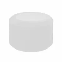 BUNTING BEARINGS Sleeve Bearing: Nylon, 1/2 in Bore, 3/4 in OD, 1/2 in Overall Lg, Off-White, 15 PK (MPN NN081208)
