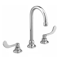 AMERICAN STANDARD Gooseneck Kitchen/Bathroom Faucet: Monterrey, Brass, Chrome Finish, Widespread (MPN 6540178.002)
