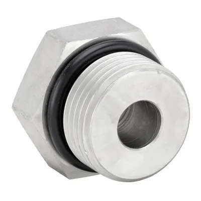 PARKER 10-3/8 F5OG-S Steel Hydraulic Extreme-Pressure Pipe Adapter - Hydraulic Threaded Extreme-Pressure Pipe Fittings