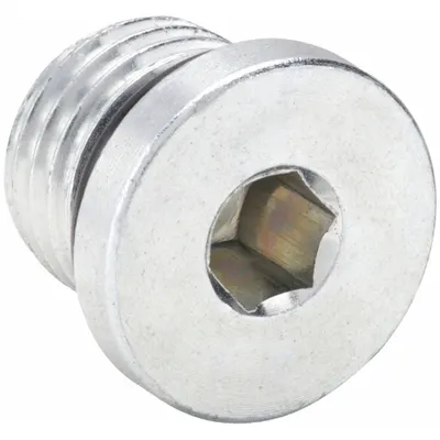 PARKER 6 HP5ON-S Steel Threaded Extreme-Pressure Pipe Plug, 6000 psi - Hydraulic Threaded Extreme-Pressure Pipe Fittings