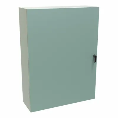 HAMMOND Electrical Enclosure: Steel, 48 in x 36 in x 12 in, NEMA 12/3R/4, Solid Cover - Steel Washdown Enclosures