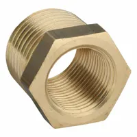 LEGRIS Metal Pipe Straight: Straight, 3/8 in x 1/2 in, Female BSPP Threaded x Male BSPT Threaded (MPN 0163 21 17)