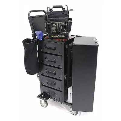 MOBILE SHOP Light-Duty Tool Utility Cart with Drawer - Light-Duty Tool Utility Carts with Drawers & Cabinets