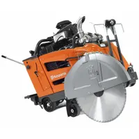 Walk-Behind Concrete Saw: 48 in Blade Dia., Wet/Dry, 20 in Max. Cutting Dp, Diesel, Electric (MPN 967056023)