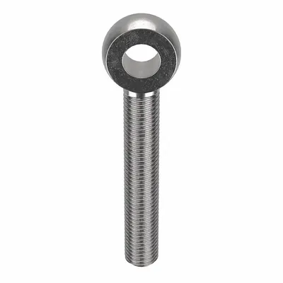 KEN FORGING Fixed Rod End: Stainless Steel, Plain, Right Hand, 3/4"-10 Thread Size - Stainless Steel Male Threaded Fixed Rod Ends