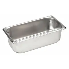 Rectangular Lab Tray, Stainless Steel, 5.9 L, 6 7/8 in L x 6 in H