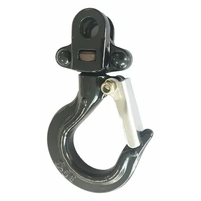 Dayton Top Hook Assembly: Lever Chain Hoists, 1,000 lb Compatible Load Capacity - Top Hooks for Hoists