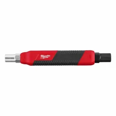 This can wrench features a 6-point hex design with dual hex sizes of 3/8 in and 7/16 in, allowing secure engagement with can lids and similar container closures. The hex key/tip provides a positive grip for opening and closing paint cans, buckets, and other containers in maintenance and construction settings.