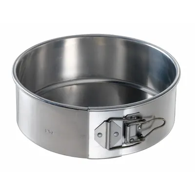 CHICAGO METALLIC Cake Pan: Springform Cake Pan Pan, Aluminum, Uncoated, 8 1/2 in Overall Dia - Cake Pans