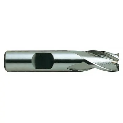 YG-1 Square End Mill: Cobalt, TiN Coated, 3 Flute, 3/16" Mill Dia, 9/32" LOC - General Purpose Cobalt Square End Mills