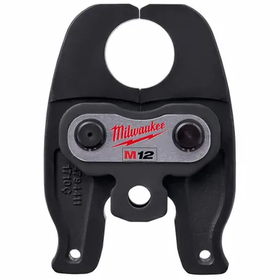 MILWAUKEE Press Jaw: 1 1/4 in Pipe, PEX, For ASTM F1807/F2159 - Jaws for Compact Press Tools