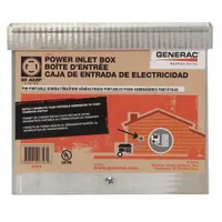 GENERAC Power Inlet Box: 30 A Current Rating, L14-30, 3GY43, Aluminum, 5 3/4 in Overall Ht (MPN 6343)