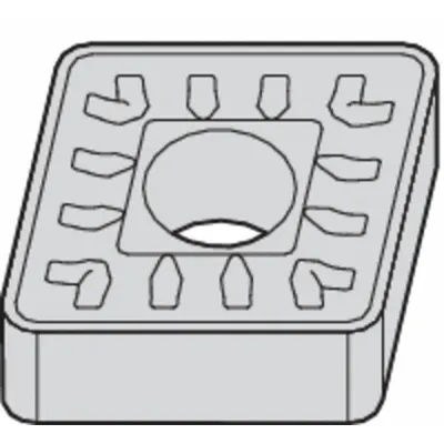WIDIA Diamond Turning Insert: CNMM866SR - Diamond Indexable Turning Inserts