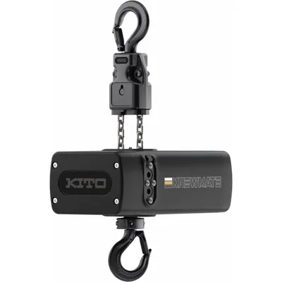 KITO TEM005C-60 Heavy Duty Hook Mounted Electric Chain Hoist - Theatre Electric Hoists