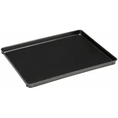 MOLDED FIBERGLASS Stacking Tray: 26 in x 20 in x 1 1/2 in, Electrostatic Discharge Conductive, Black (MPN 8480005167). Key specifications — attr1188843: MOLDED FIBERGLASS.