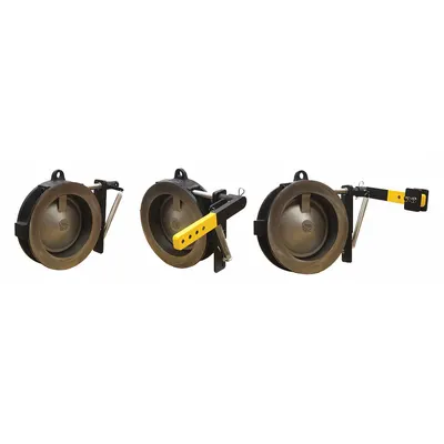 CHAMPION Spring Check Valve: Swing, Inline Valve Body, 10 in Pipe Size, Wafer - 316 Stainless Steel Wafer External Spring-Loaded Swing Check Valves