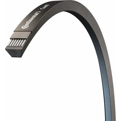 CONTINENTAL V-Belt: B109, 112 in Outside Lg, 21/32 in Top Wd, 17/32 in Thick - B Section V-Belts