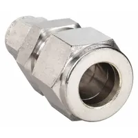 PARKER Compression Fitting Union: 1/2 in OD x 1/4 in OD Fitting Size, Compression x Compression (MPN 8RU4-316)