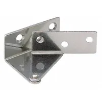 This full surface-mount pivot hinge is constructed from stainless steel for corrosion resistance. It has a leaf height of 11/16 in and a leaf width of 1 5/8 in. Suitable for use in industrial enclosures, cabinets, and access panels where a full pivot motion is required