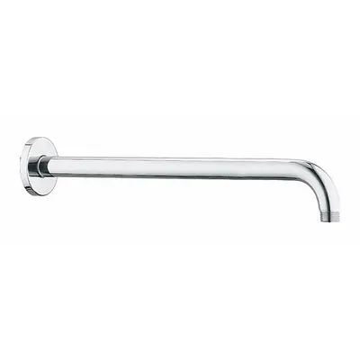 GROHE Wall Mount Shower Arm: Compatible Product Type Wall-Mounted Rain Showerheads - Flanged Shower Arms
