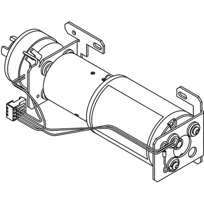 LCN Motor Clutch Assembly: Aluminum (MPN 4630-3454) - Replacement Parts for Door Operators