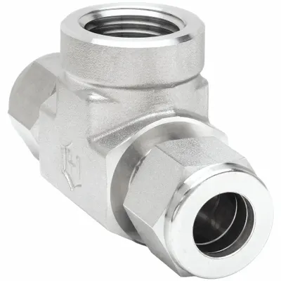 HAM-LET Let-Lok Double-Ferrule Stainless Steel Tube Fitting - Double-Ferrule Stainless Steel Fittings