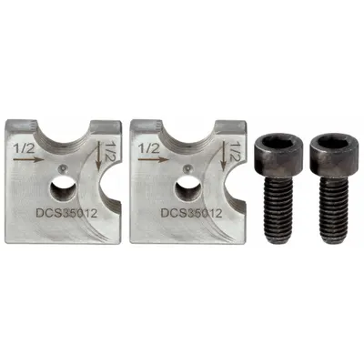 DEWALT 1/2 in Replacement Cutting Die: For DCS350B/DCS350D1, (3) Sets of 2 Cutting Dies - DEWALT Replacement Blades