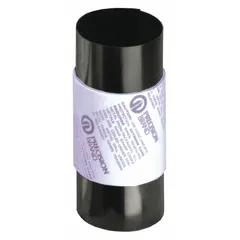 Steel plain shim stock roll, silver color, 150 mm wide by 2.5 m long, 0.65 mm thickness. Width tolerance +/-2.500 mm, thickness tolerance +/-0.041 mm, length tolerance +3.000/-0.250 in. Used for precision alignment, gap filling, and leveling in industrial machinery and equipment.