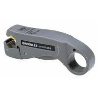 Cable Stripper: Manual, 0.23 in, For RG-59/RG-6 Cable Designation, 4 1/4 in Overall Lg, 1257
