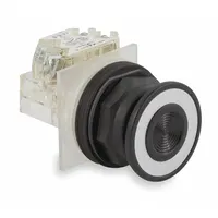 SCHNEIDER Mushroom Head Push Button: Non-Illuminated, Mushroom Head Profile, Non-Metallic, 30 mm (MPN 9001SKR9BH13)