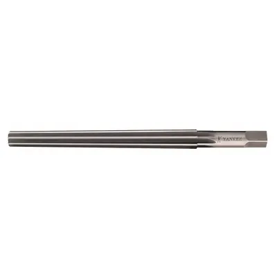 YANKEE Taper Pin Reamer: For #5/0 Pin, 0.0719 in x 0.0966 in Dia - Straight-Flute Taper Pin Reamers
