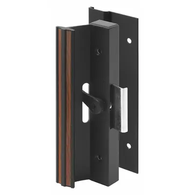 PRIME-LINE Sliding Door Lock: 2 in Lg, 2 in Wd - Recessed Handles for Sliding Doors