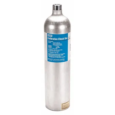 MSA Calibration Gas: Nitrogen, +/-10% Accuracy, NH3, Calibration Gas - Calibration Gases for Portable Gas Detectors