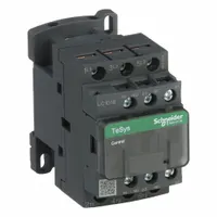 SCHNEIDER IEC Magnetic Contactor: Non-Reversing, 3 Poles, 3NO Contacts, 18 A, 120V AC Coil (MPN LC1D18G7)