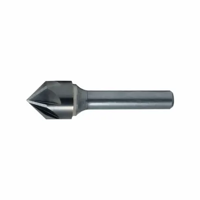 KEO Countersink: 90°, 6 Flute, 1 in Body Dia - Smooth-Finish Six-Flute Countersinks