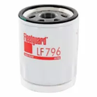 FLEETGUARD Automotive Oil Filter: B31, LF796, 13/16"-16 Thread Size, 3 11/16 in Overall Ht, Spin-On