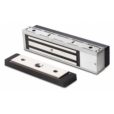 SCHLAGE ELECTRONICS Electromagnetic Lock: 12 1/2 in Lg, 3 1/16 in Wd - Single-Door Magnetic Locks