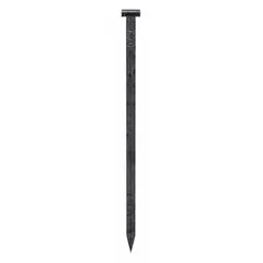 Collated finishing nails for use with angled finish nailers. Each nail has a 2-inch overall length, T-head, smooth shank, and chisel point. Supplied in a 3,655-piece pack. Suitable for trim, molding, and cabinetry applications requiring a countersunk finish.